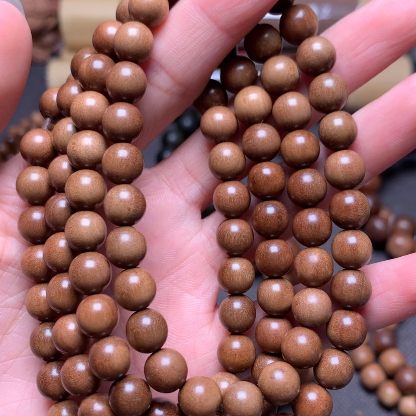 【闪购商品】檀香木手串/手链0.8*108顺纹