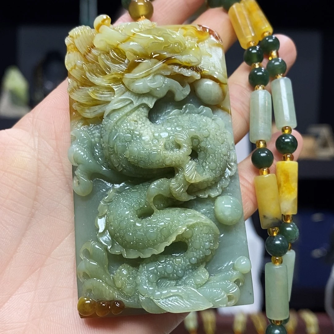 岫玉挂件吊坠未镶嵌