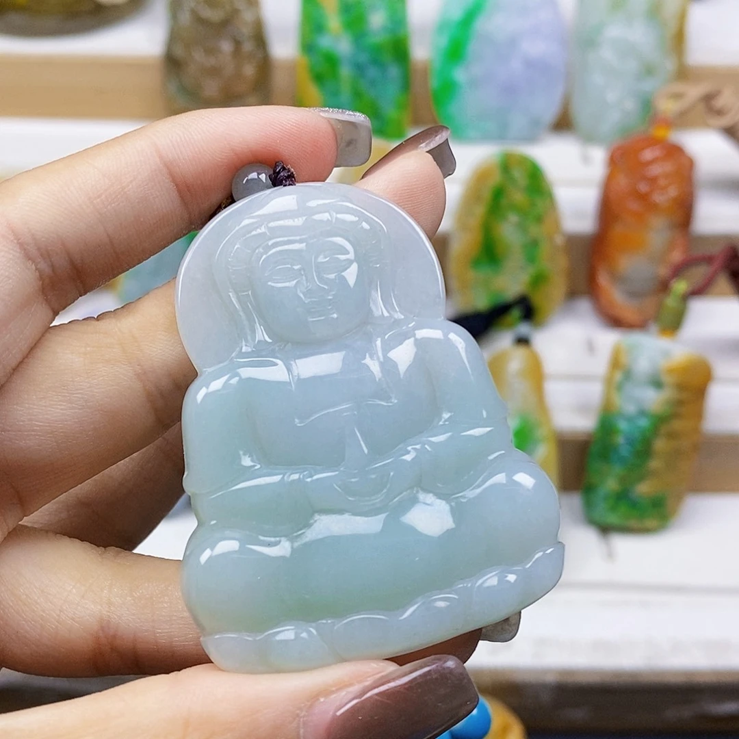 定制翡翠未镶嵌天然翡翠A货