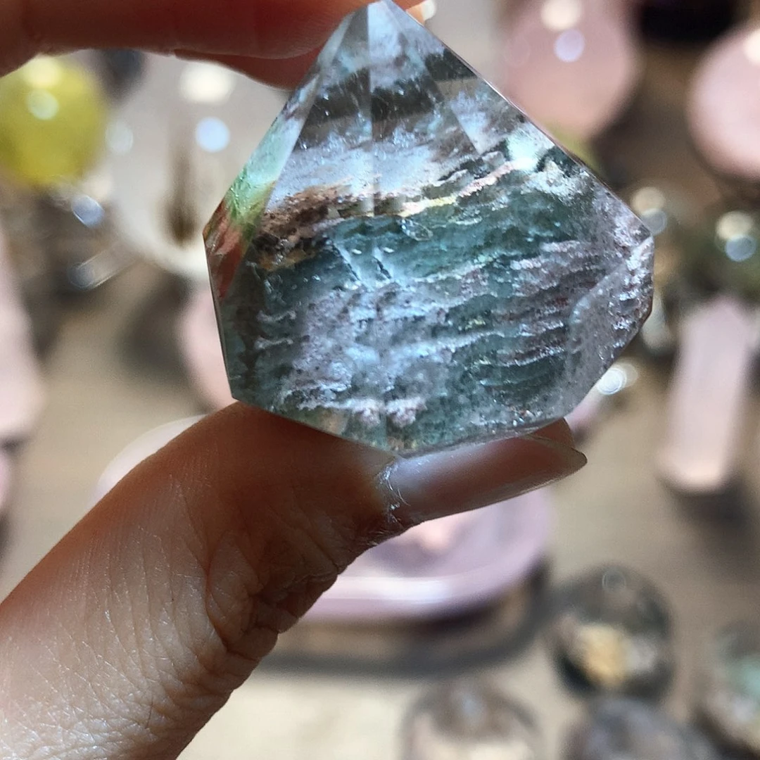 紫晶珠宝半成品未镶嵌