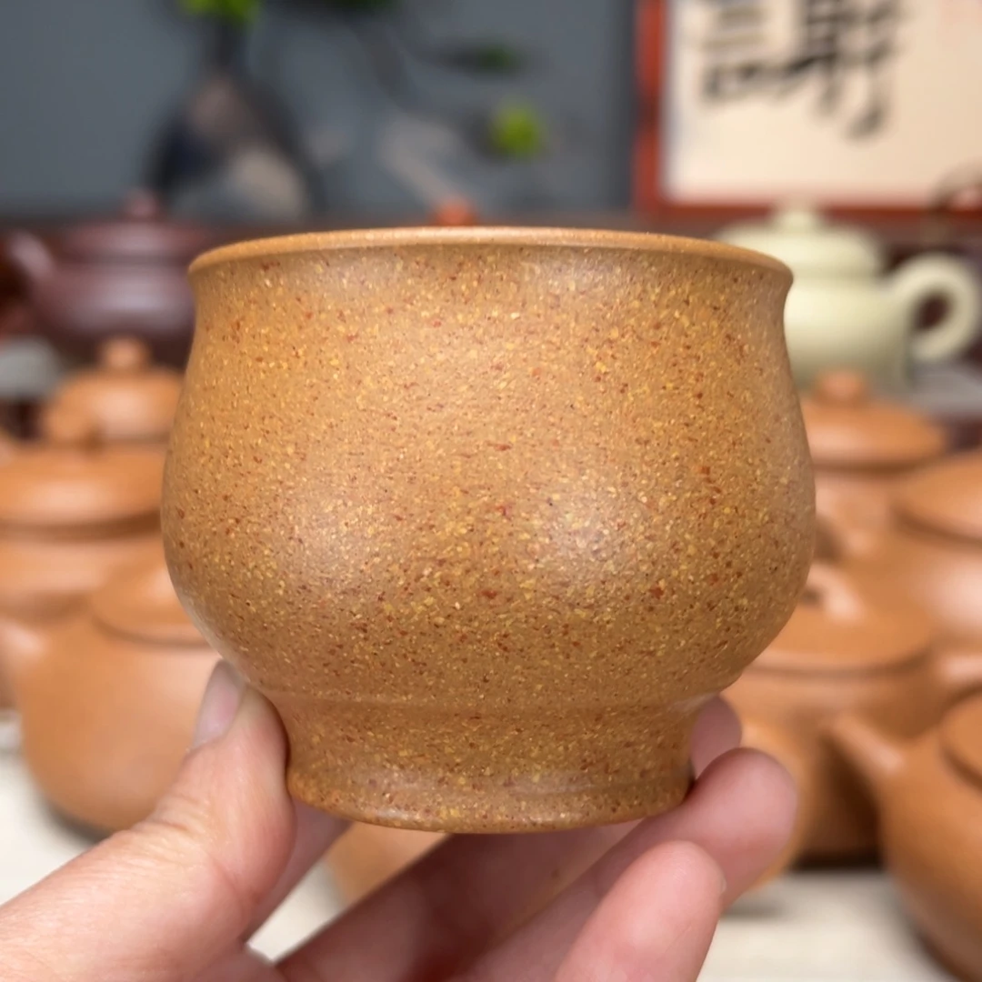 紫砂茶壶梨皮黄的150