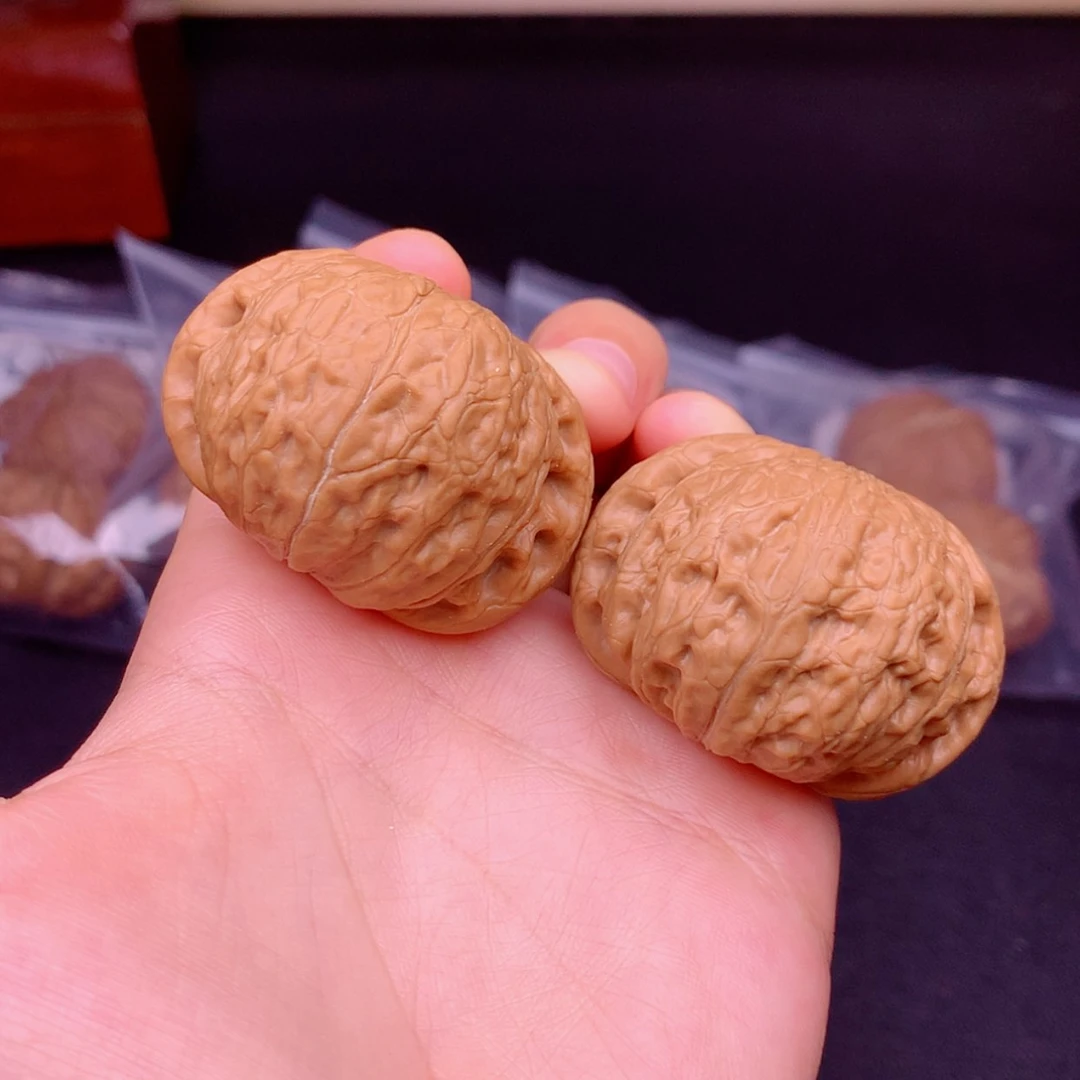 【闪购商品】文玩核桃把件铁锤42微修