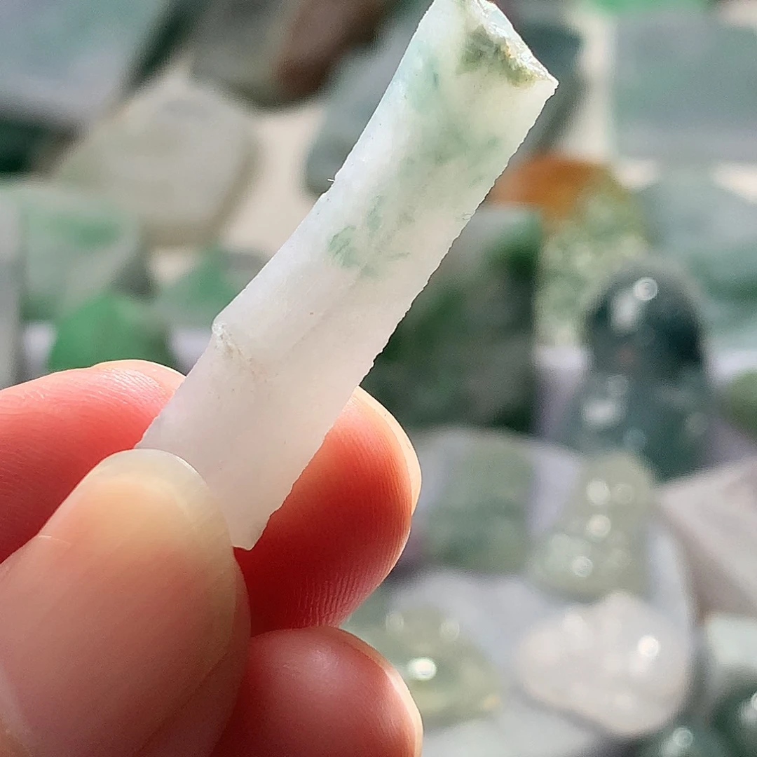 翡翠散珠翡翠原石片料