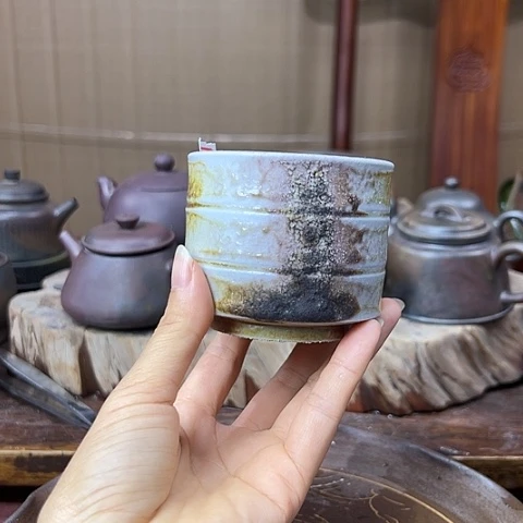 戬谷龙窑柴烧壶59