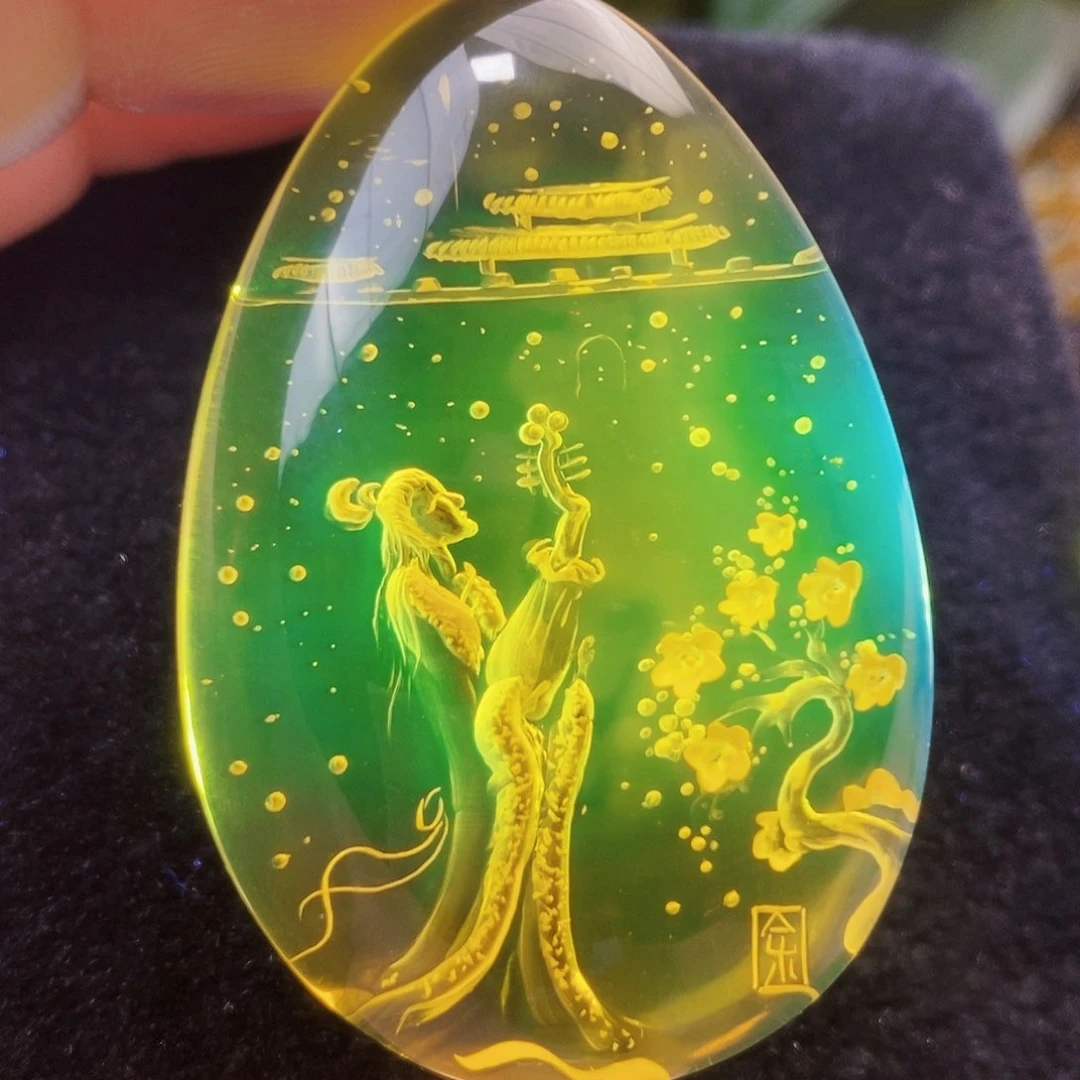 【闪购商品】金珀吊坠(不含链)未镶嵌