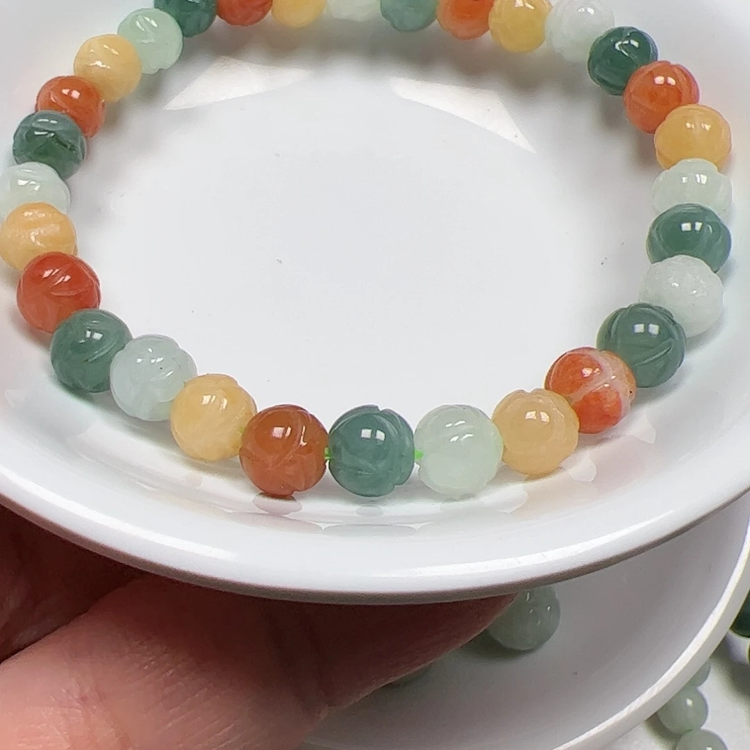 【闪购商品】翡翠手链未镶嵌敏*