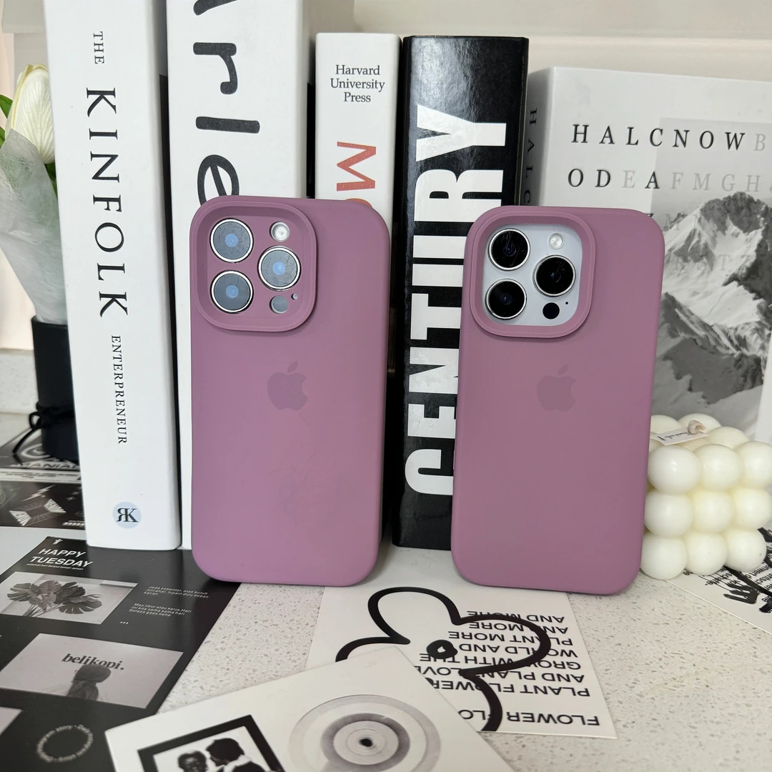 【黑加仑】适用苹果17/16系列液态硅胶防摔手机壳iPhone15/14/13/12