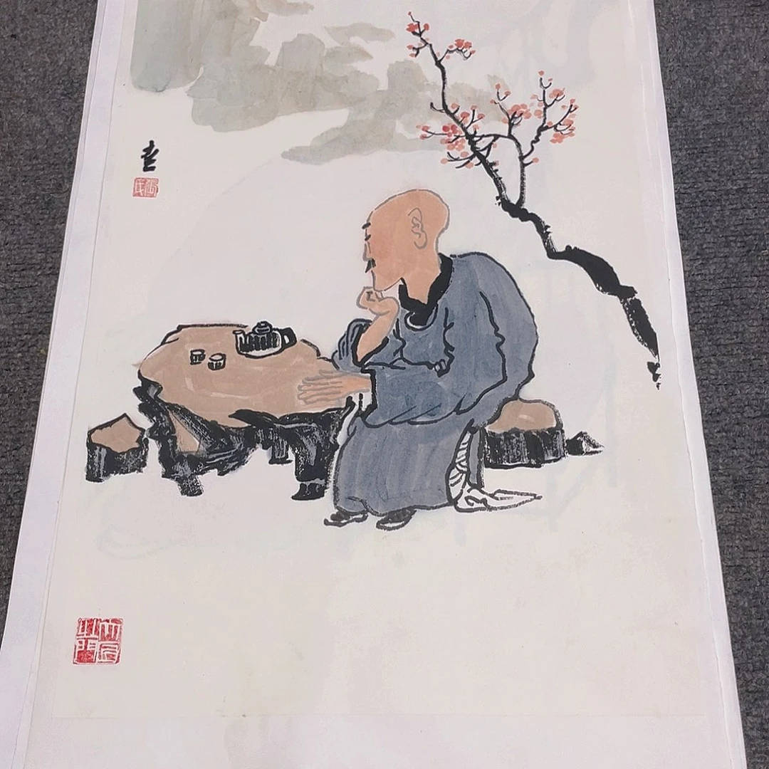 国画2平尺纯手绘国画作品
