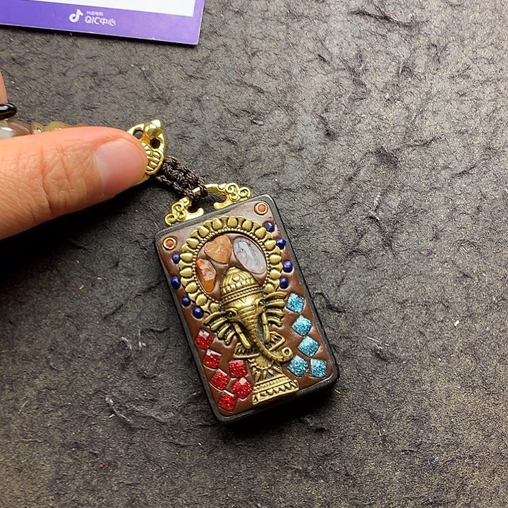 吊坠星月菩提牌牌