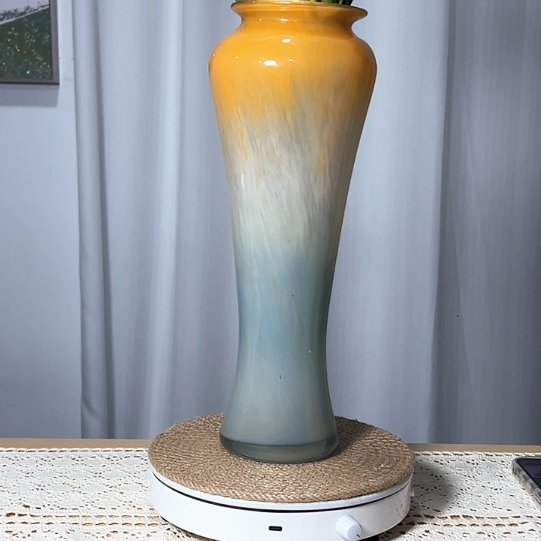 琉璃手工琉璃花瓶单只