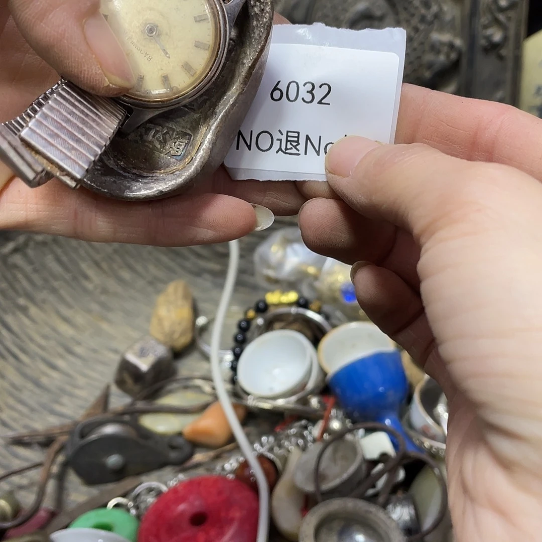 落***花瓷片6032号工艺品