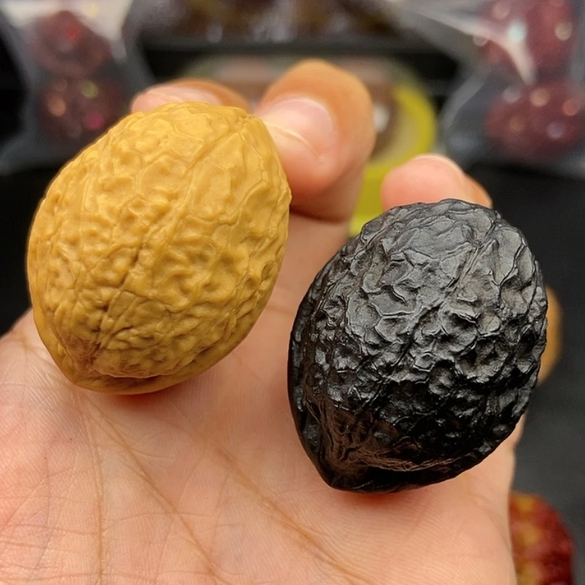 【闪购商品】把件文玩核桃35尺蟒纹龙蛋