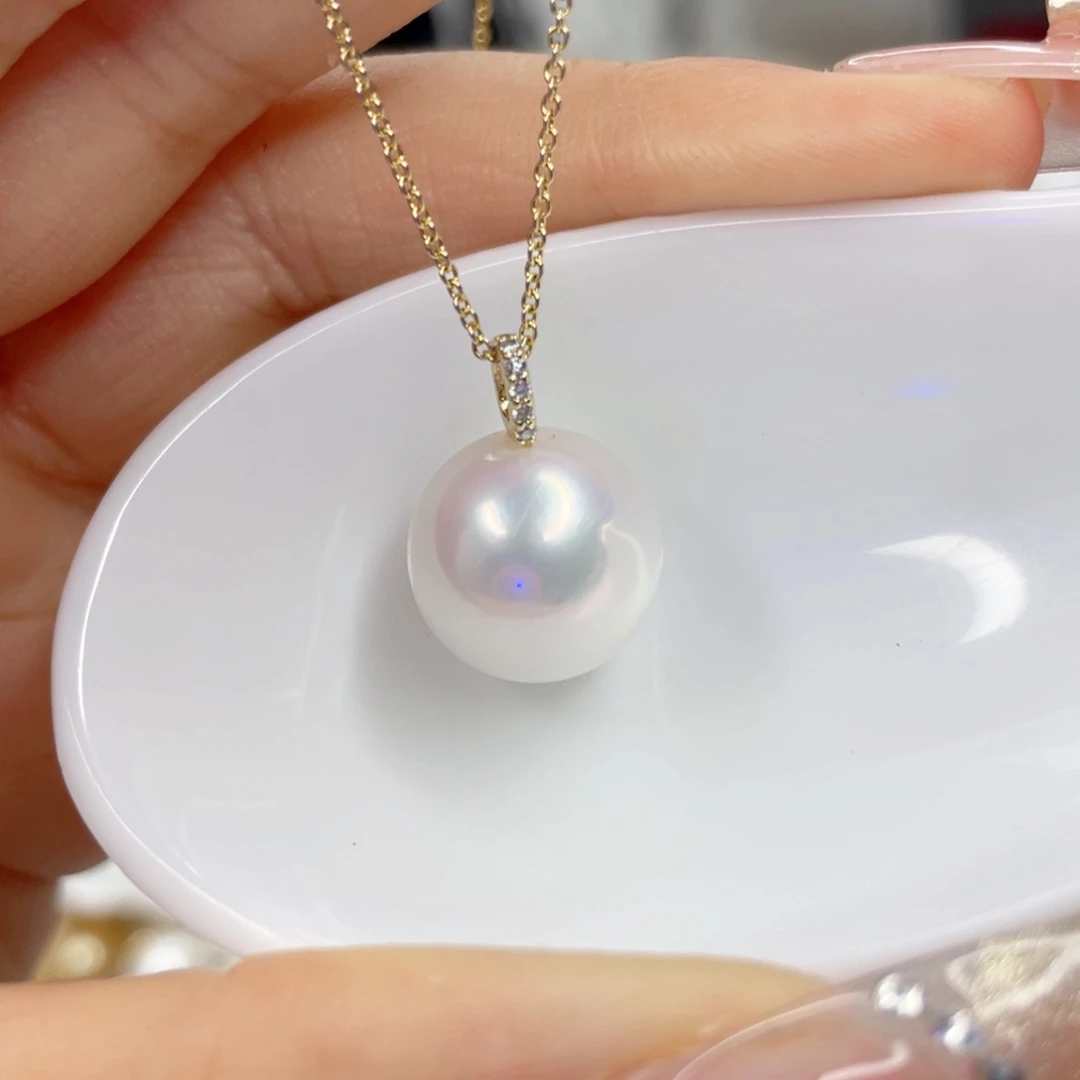 淡水珍珠未镶嵌吊坠(赠链)