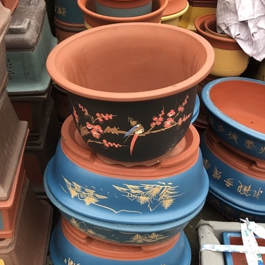 紫砂花盆宜兴紫砂花盆厂家直销