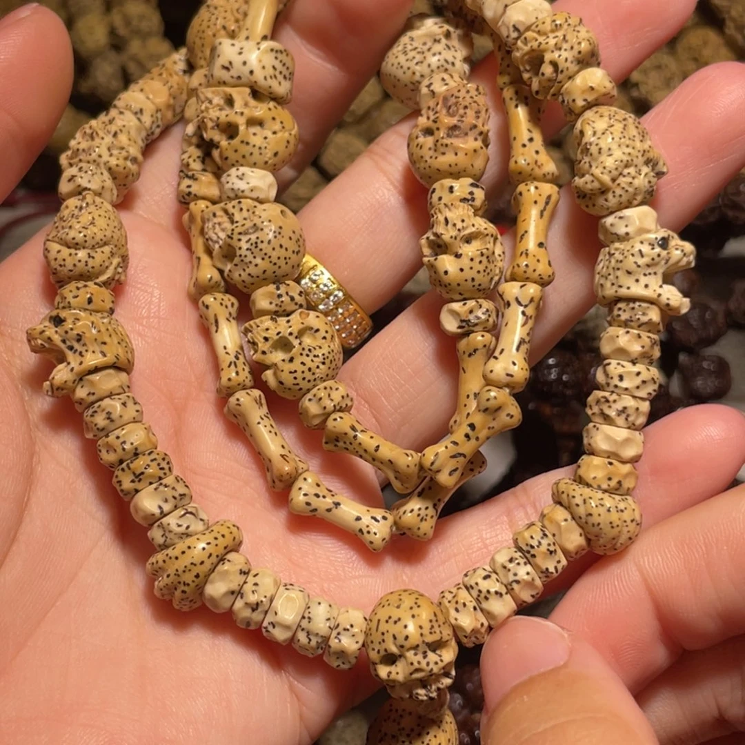 吊坠星月菩提狮驼岭原生态一套