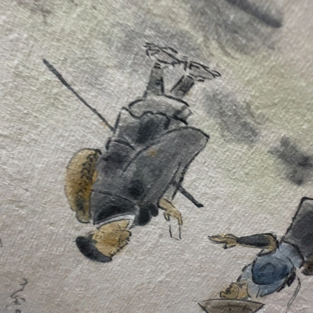 观***生版画145手绘作品欣赏