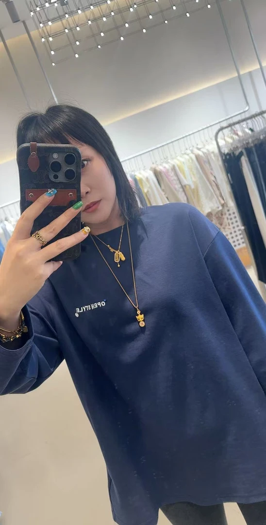 open百搭长袖上衣3117