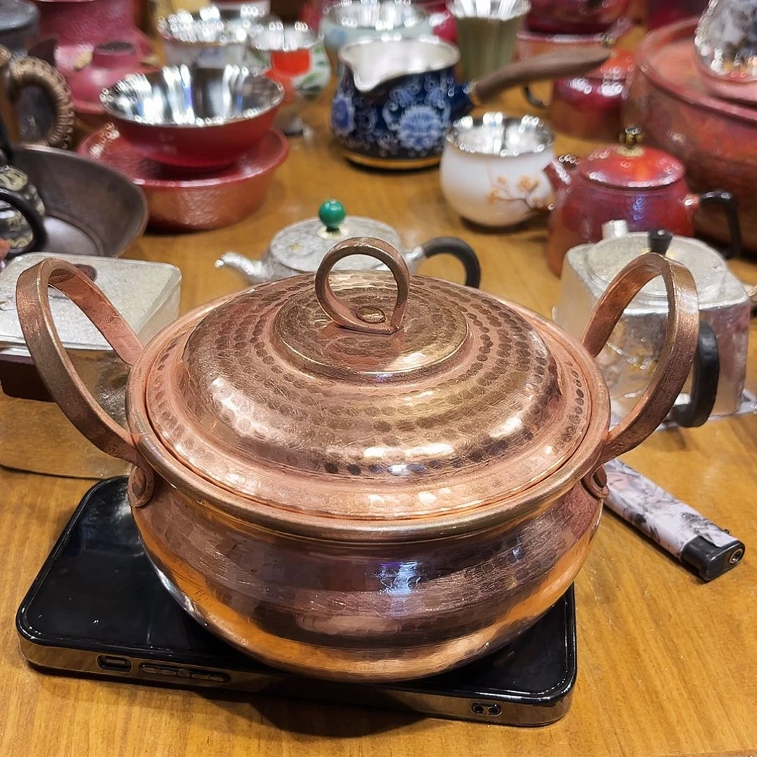 用****6原色小锅手工锻打工艺