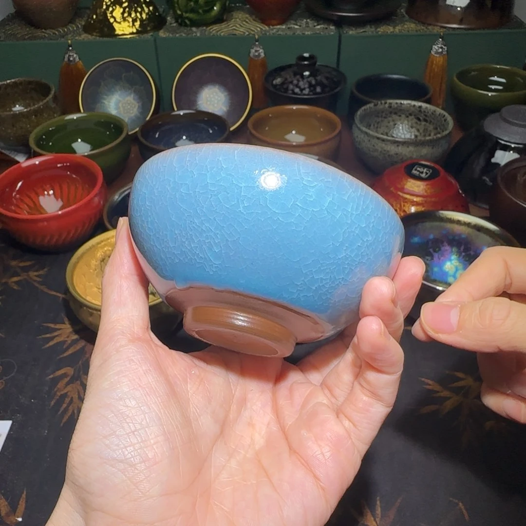 茶盏微瑕建盏，介意勿拍