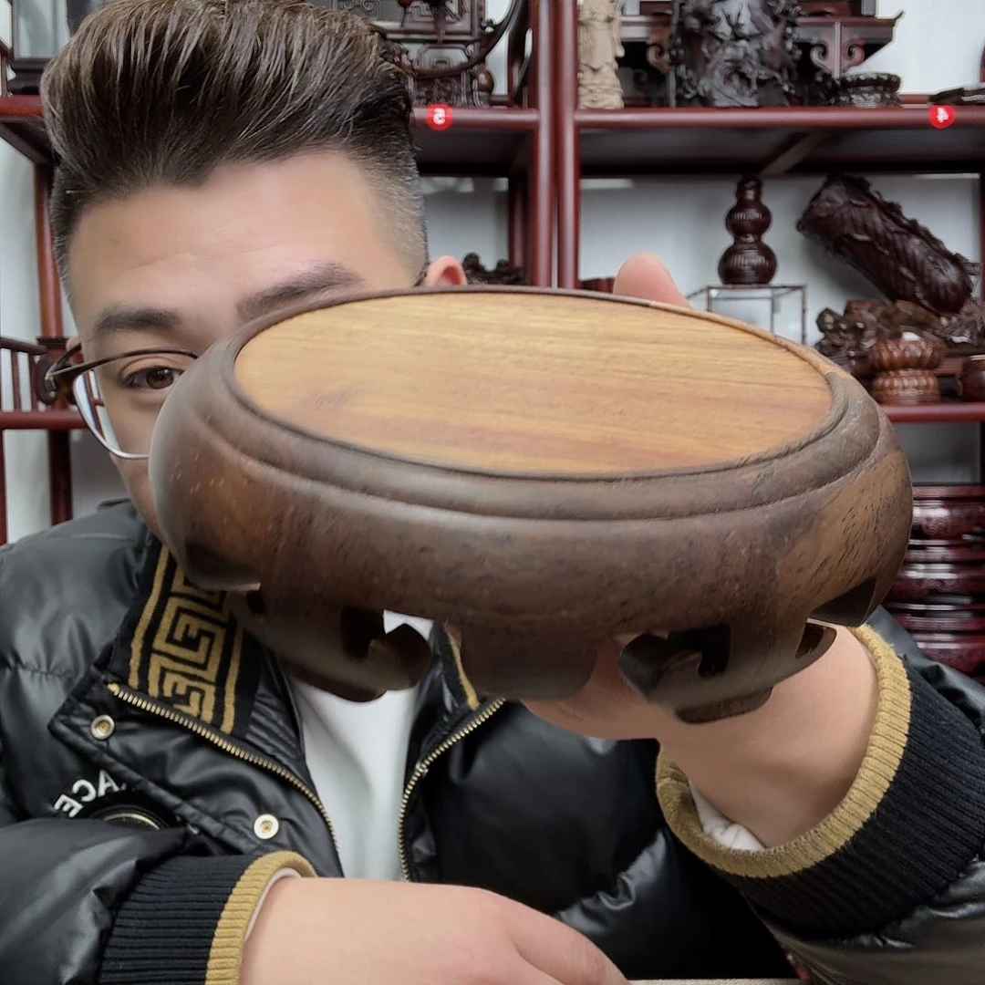 黑檀木工艺品底座