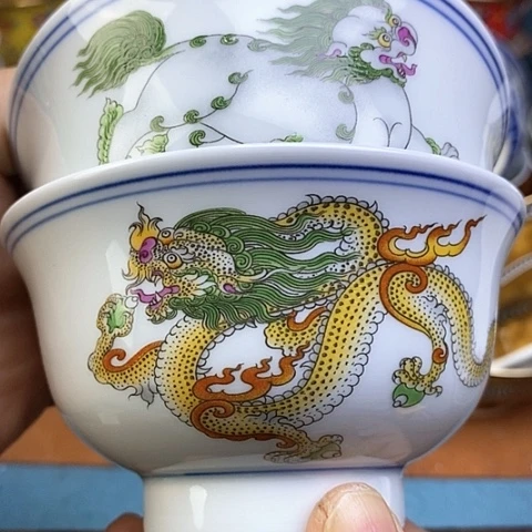 景德镇陶瓷藏式茶碗