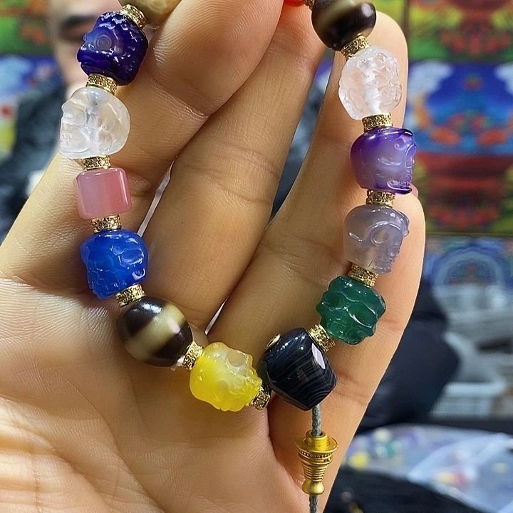 玛瑙/玉髓手链未镶嵌