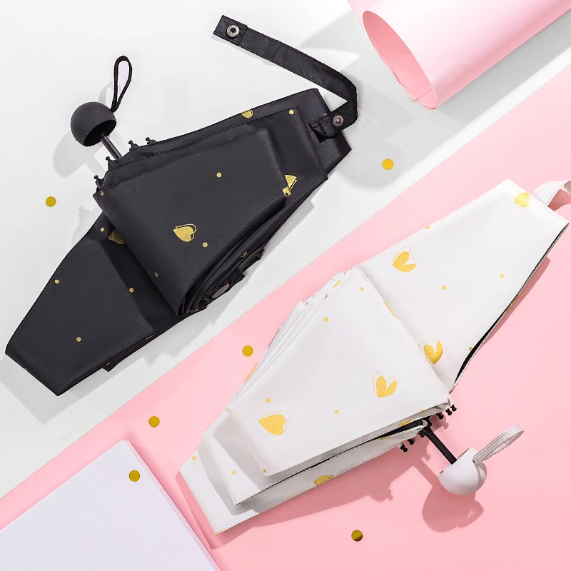 便携雨伞迷你小巧伞学生胶囊伞晴雨两用女防晒遮阳太阳伞