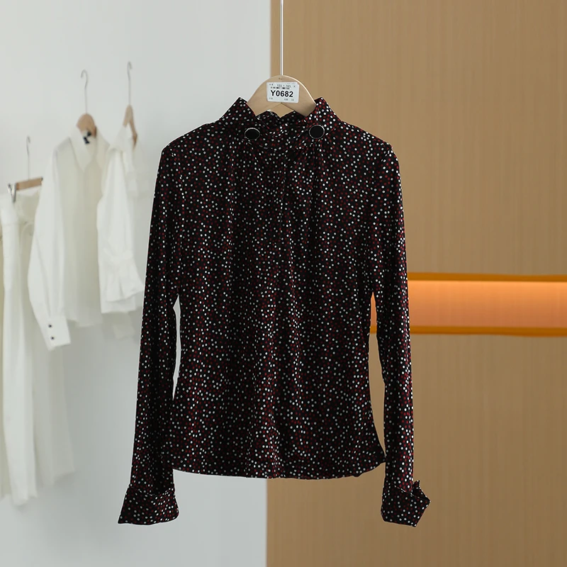 【唐长老自营】货号Y0682女装春秋新款女装小众时尚长袖T恤YL