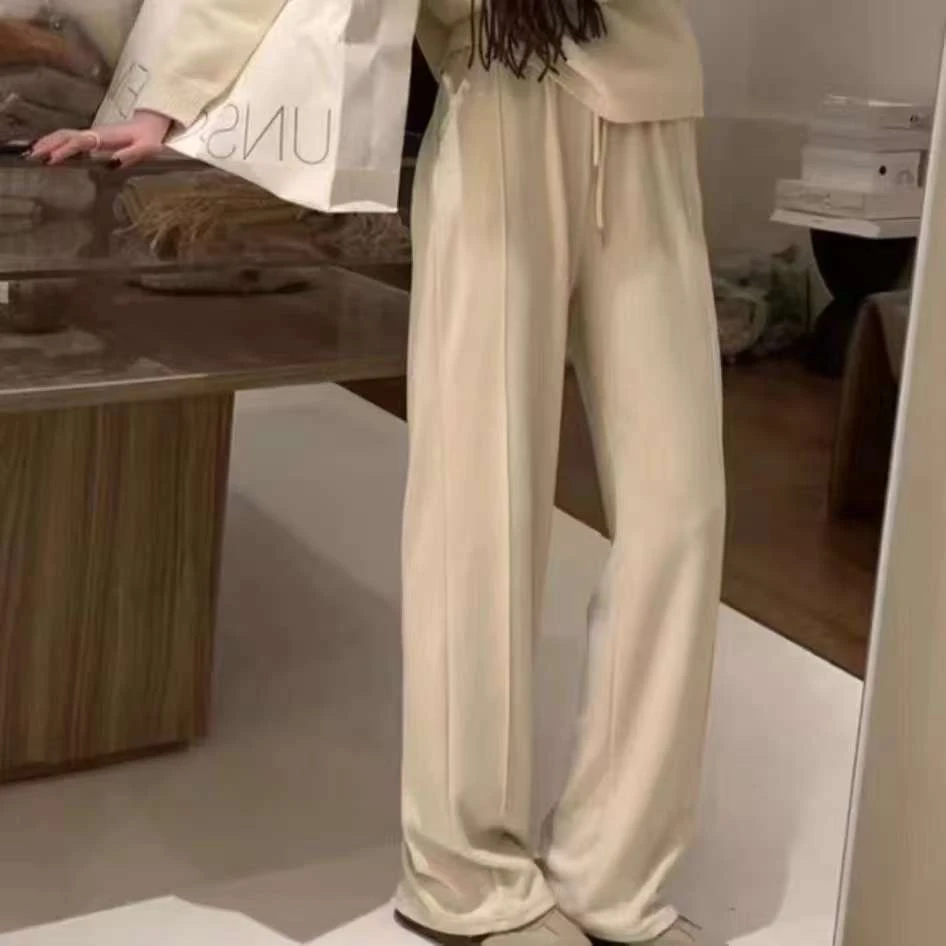 虎儿 4-1652 德绒显瘦休闲直筒裤