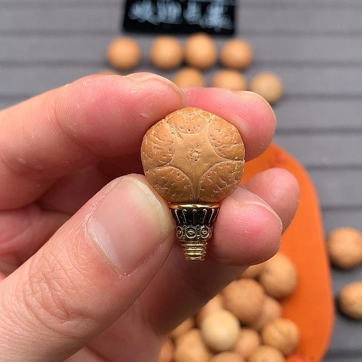 吊坠凤眼菩提20+五星，非质量问题开孔不退