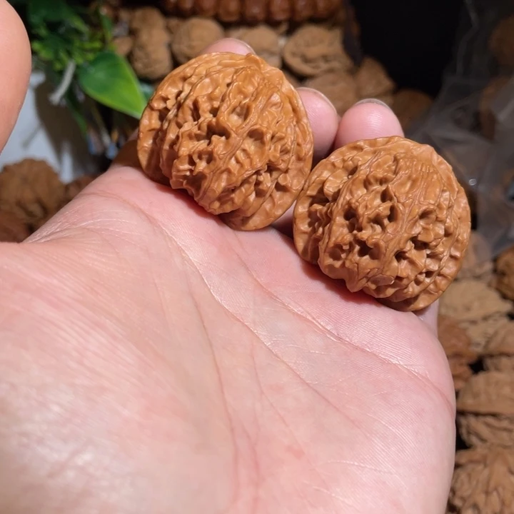 文玩核桃把件子*39苹果园