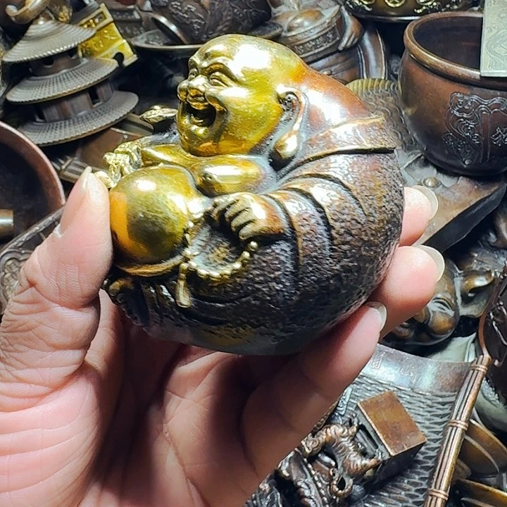 铜器摆件收收藏藏