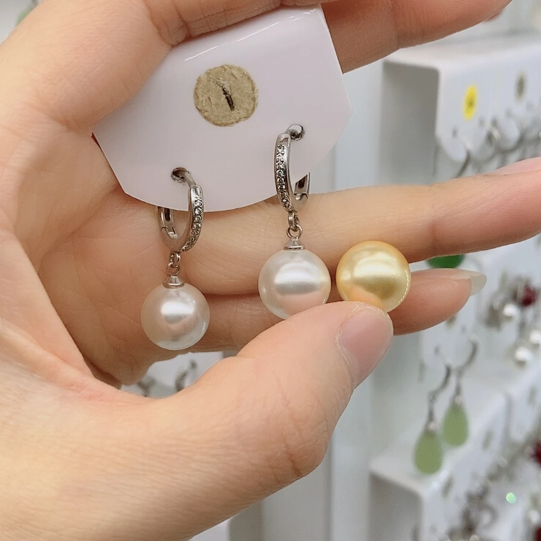 925银金色12毫米珠