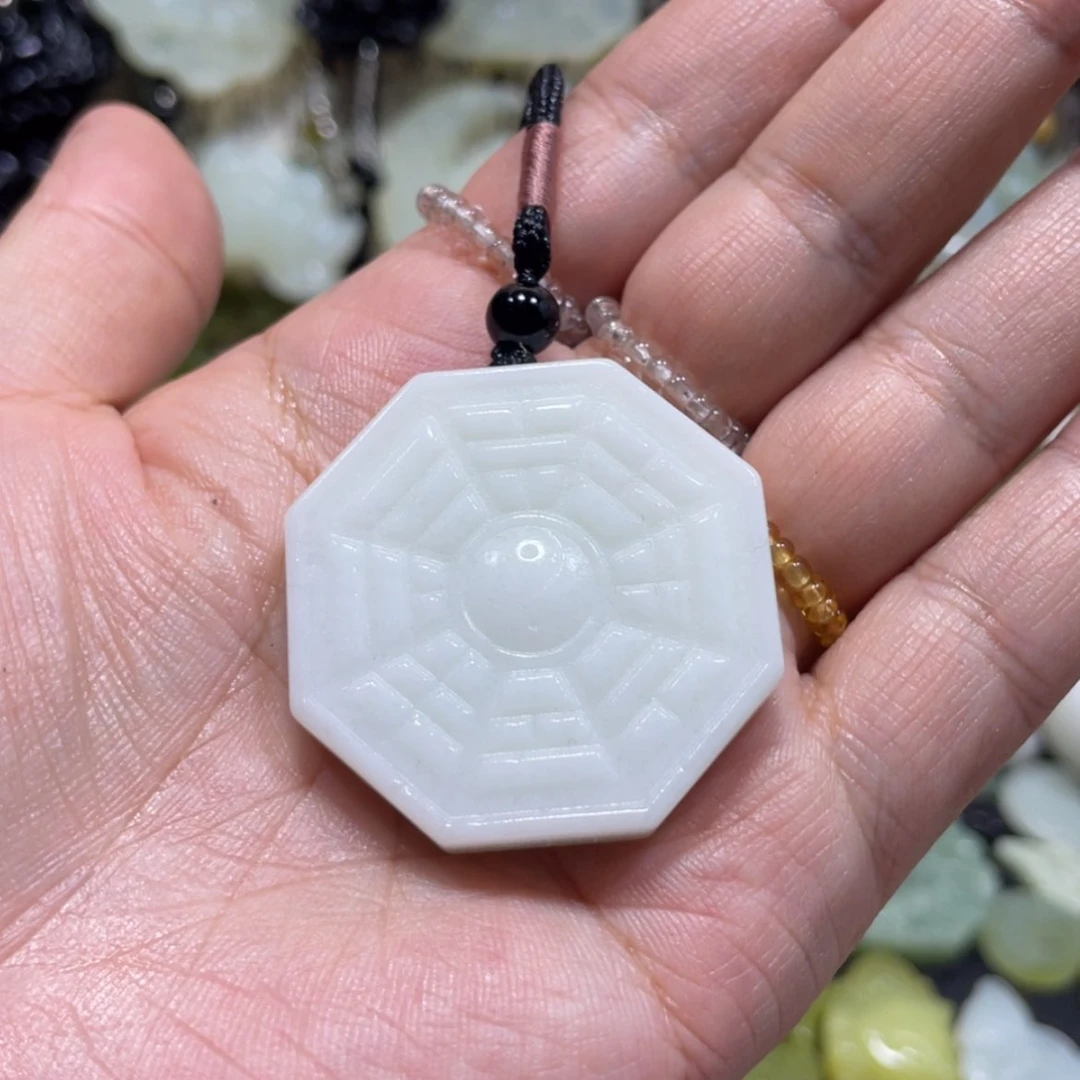 【闪购商品】岫玉颈饰未镶嵌43吊坠