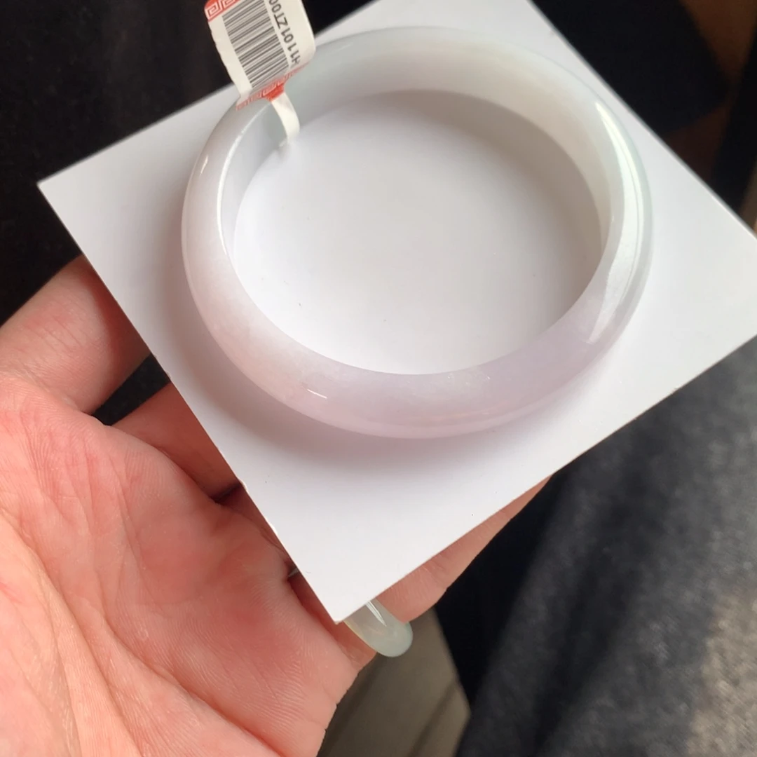 翡翠未镶嵌手镯35号60