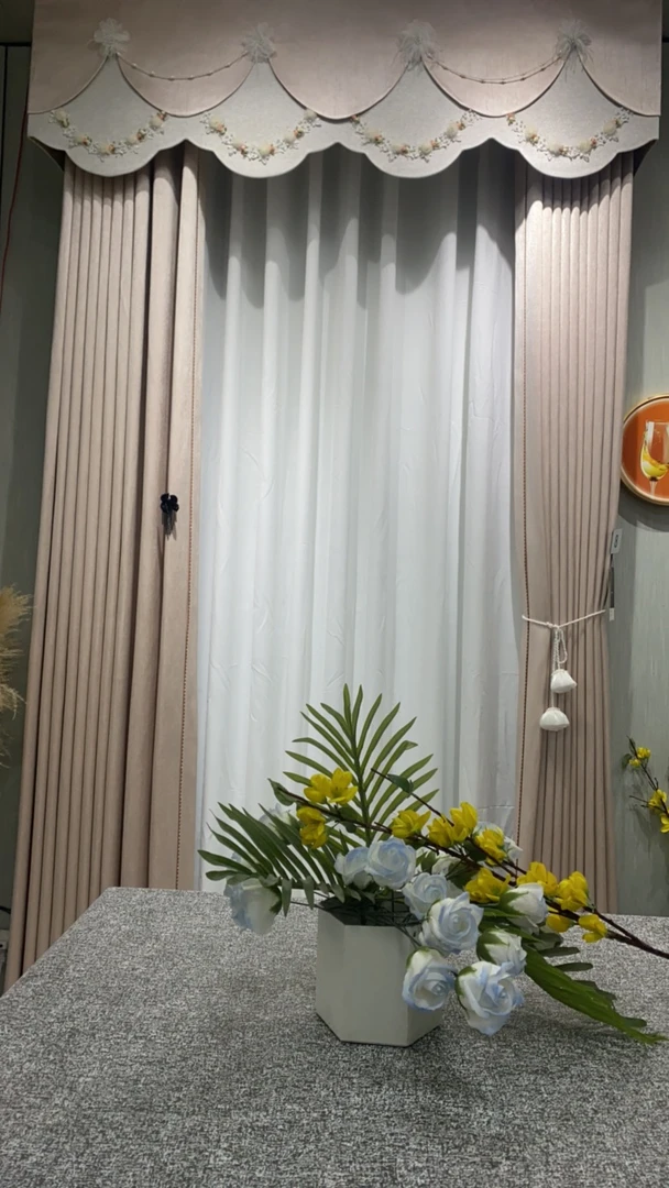6米成品大样高精密提花面料公主风！唯美奶油风