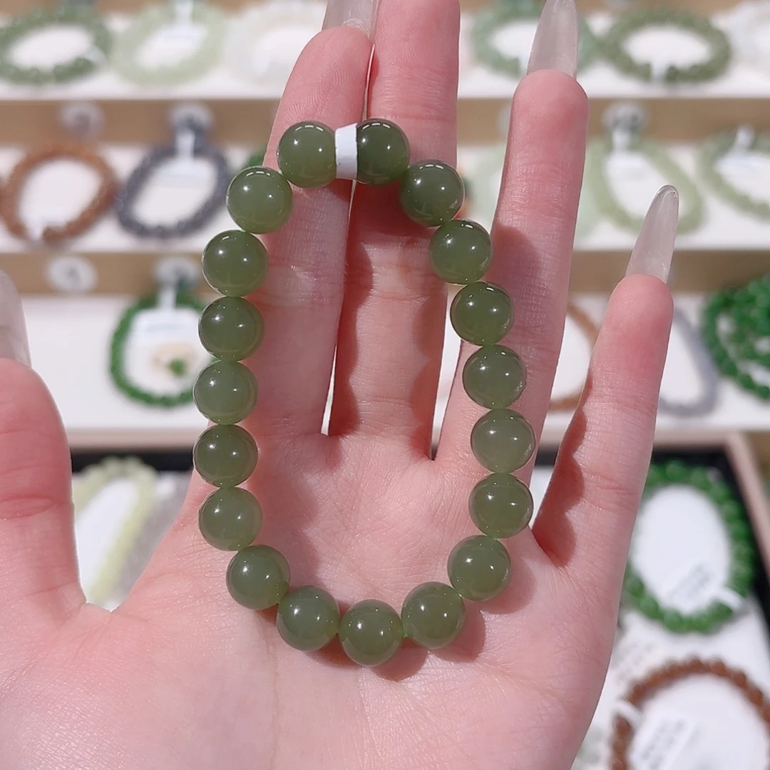 菡***阿手串未镶嵌和田玉l