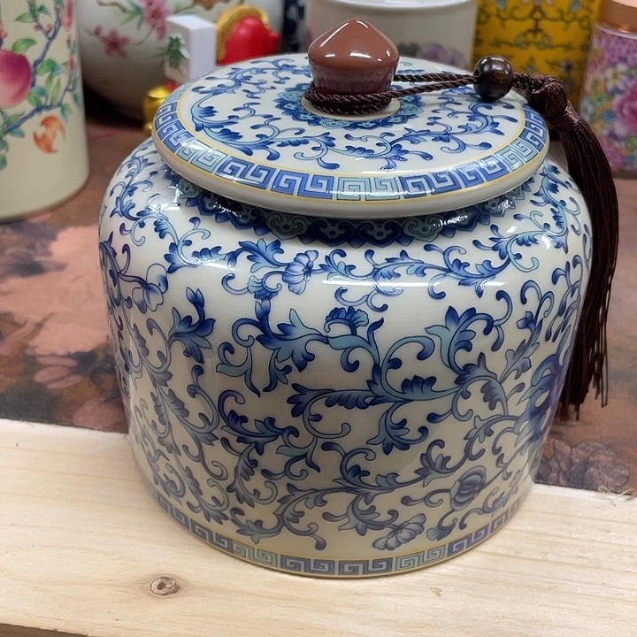 陶瓷罐茶叶罐密封罐储物罐