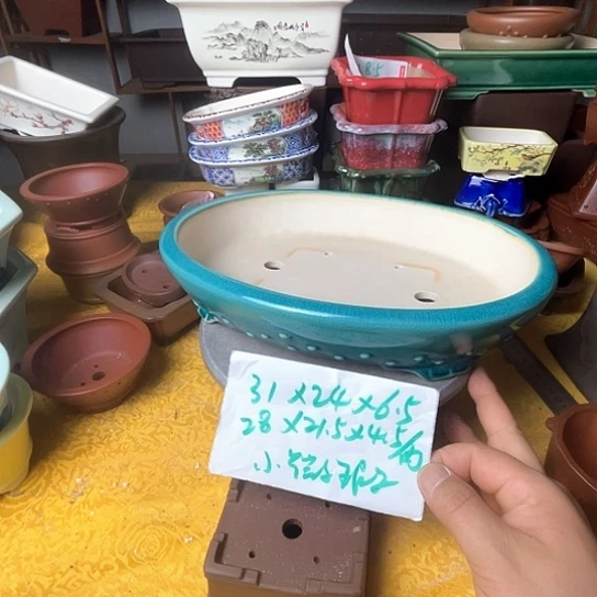 紫砂花瓶打****强紫砂花盆