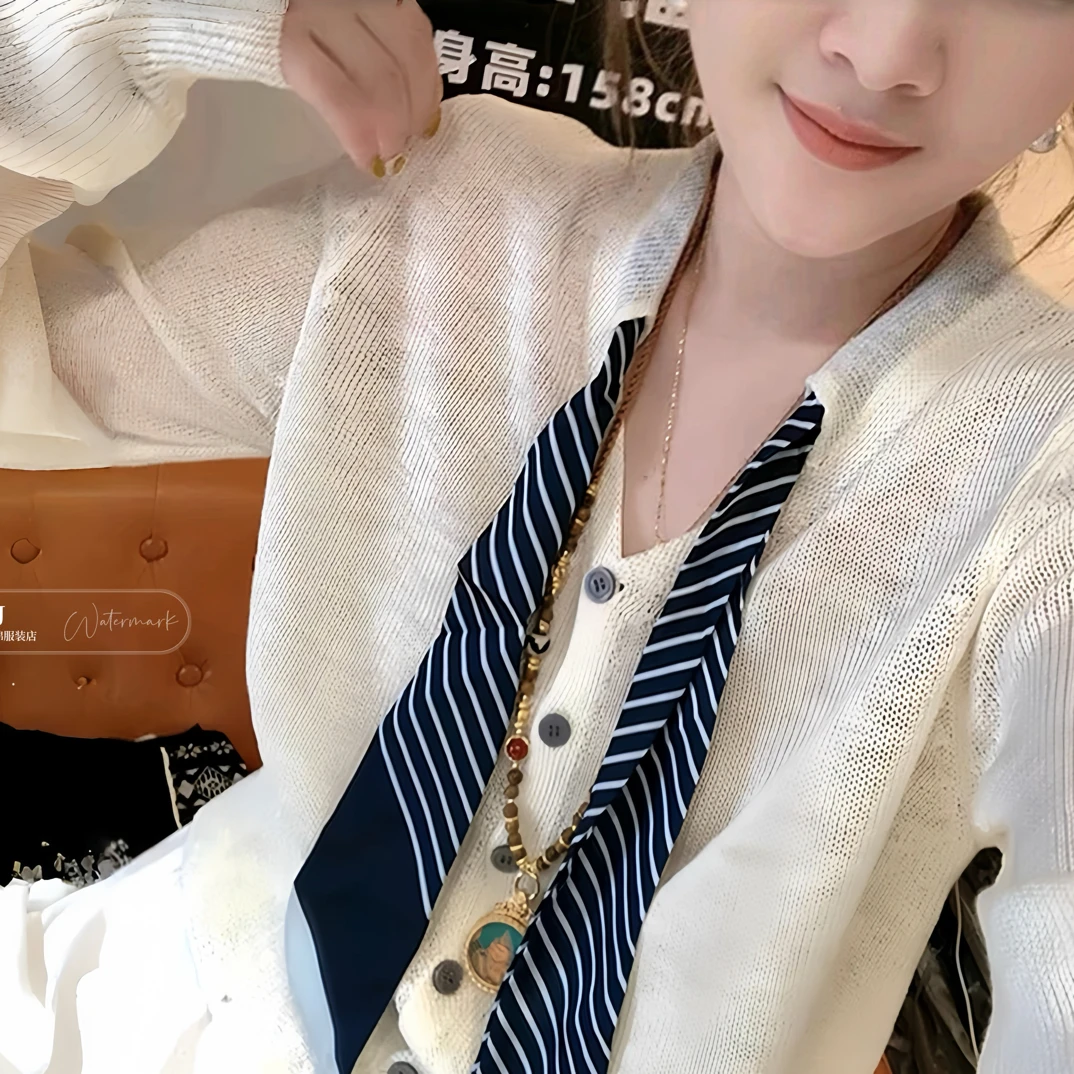 【RJ】网红毛针织衫春秋百搭秋季薄款宽松长袖新款时尚洋气百搭女装