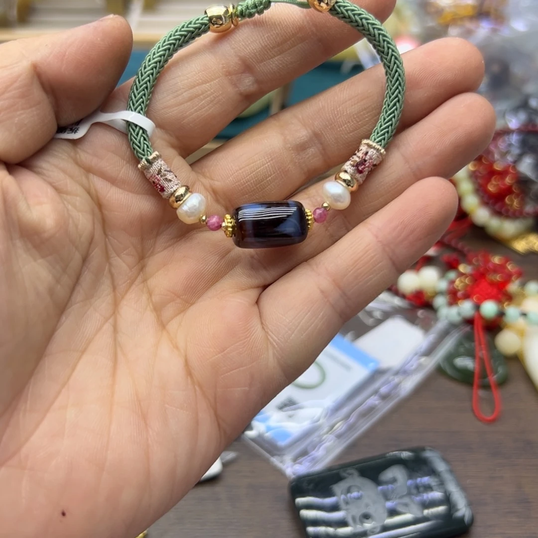 玛瑙/玉髓未镶嵌手链910