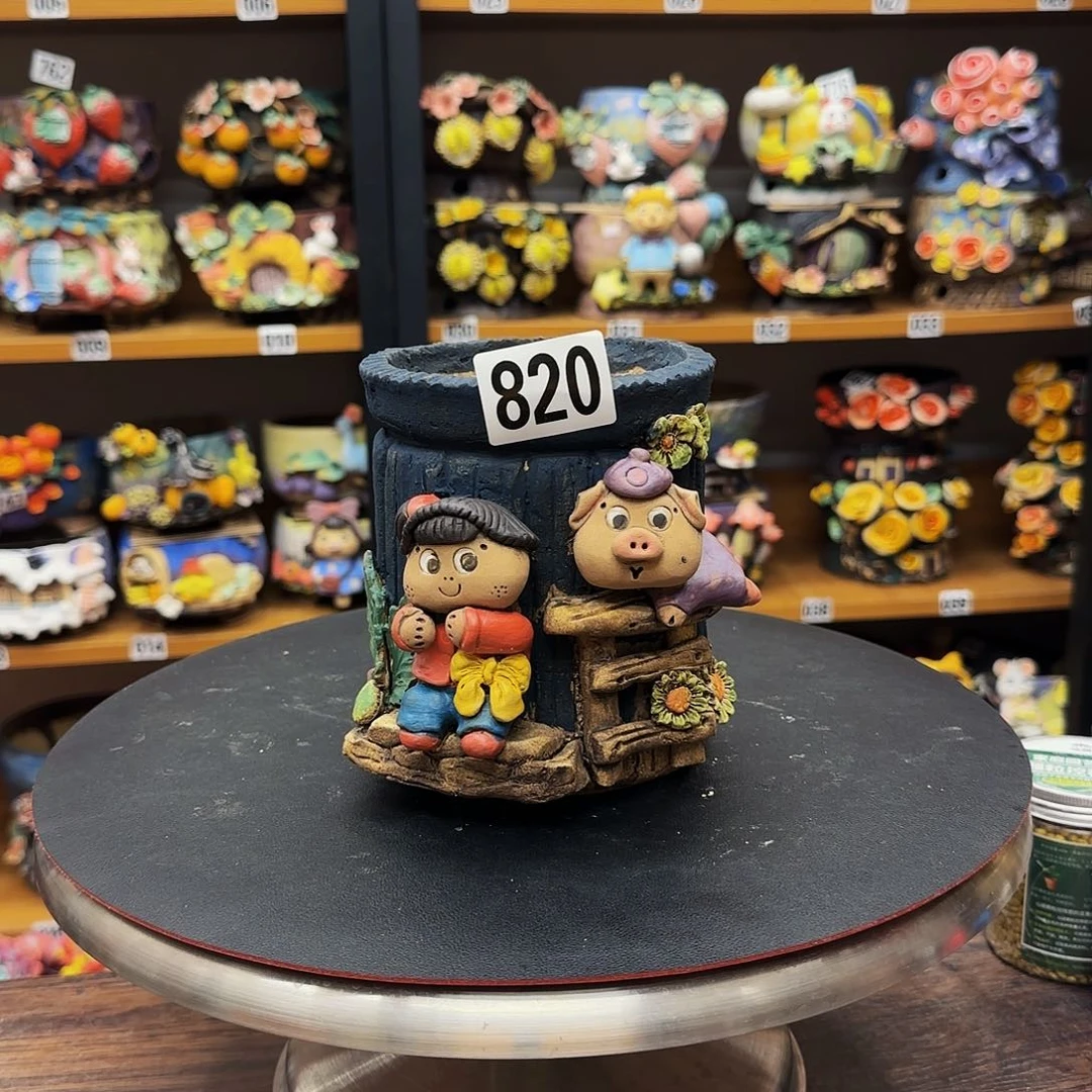 【闪购商品】粗陶手捏