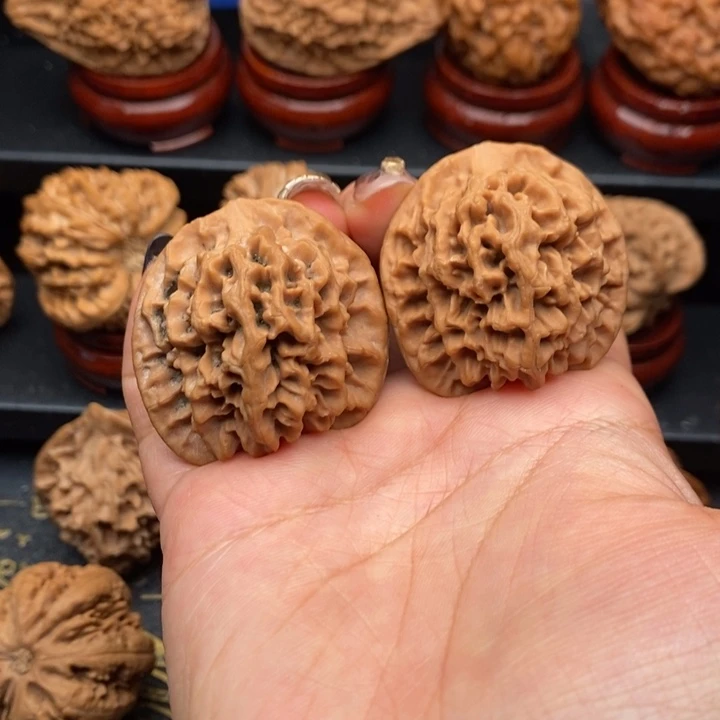 吊坠文玩核桃秦岭秦闷37.5-38.5福利对