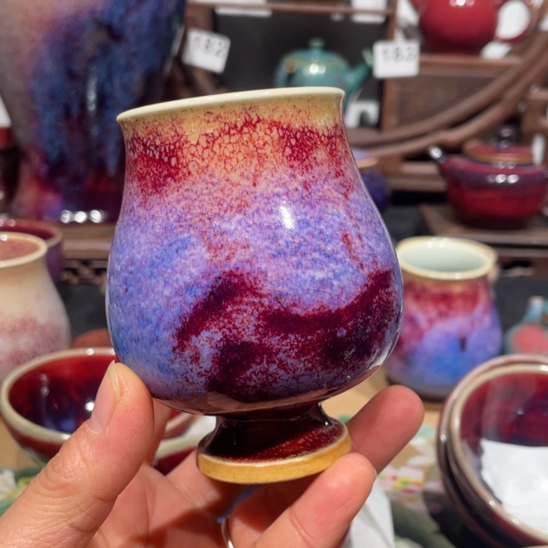 T***,中国神后钧瓷茶器