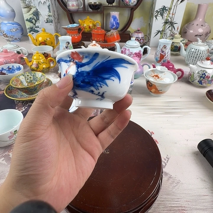 摆件景德镇陶瓷老厂瓷33