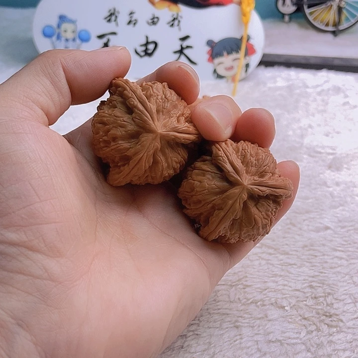 把件文玩核桃望*川三棱