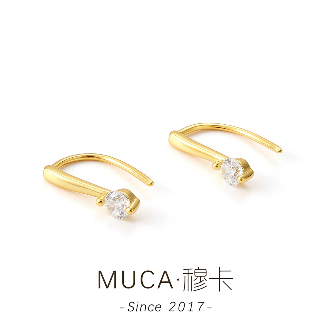 【水滴耳挂】经典小众简约百搭精致耳钩A1129