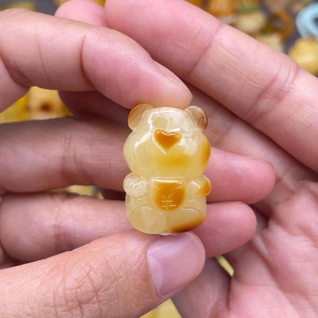 裸石琥珀未镶嵌蜜蜡