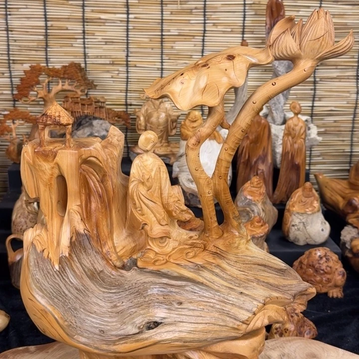 柏木（崖柏）手把件
