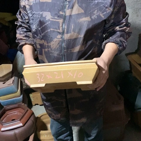 紫砂花盆手工定制